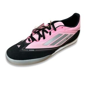 ADIDAS F50 Messi Freestyle 24 Soccer Shoes Pink Black Indoor Trainers Size 12.5